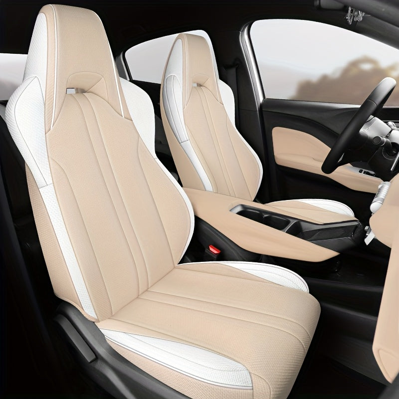 Универсальные чехлы для автомобильных сидений на 5 мест износостойкие, царапиноустойчивые, легко очищаются