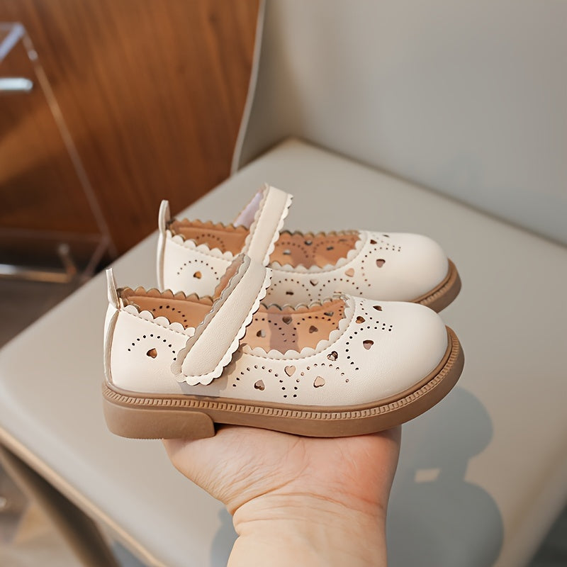 Kichkina qiz bolalar poyabzali Mary Jane nafas oladigan PU pastki yuqori kundalik bahor va kuz uchun