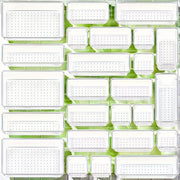 25-Piece Transparent Makeup and Skincare Drawer Storage Organizer Large Capacity