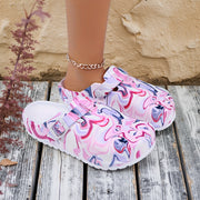 Women Beach Slides Lightweight Casual Mules with Adjustable Buckles