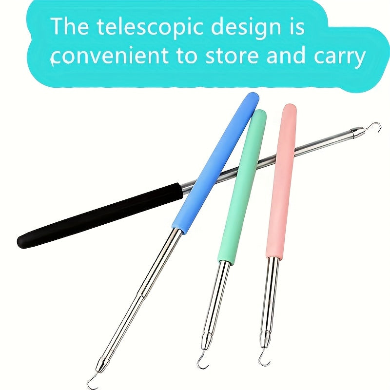 Women's Jewelry Tool Bracelet and Necklace Clasp Fastener with Multicolor Hooks