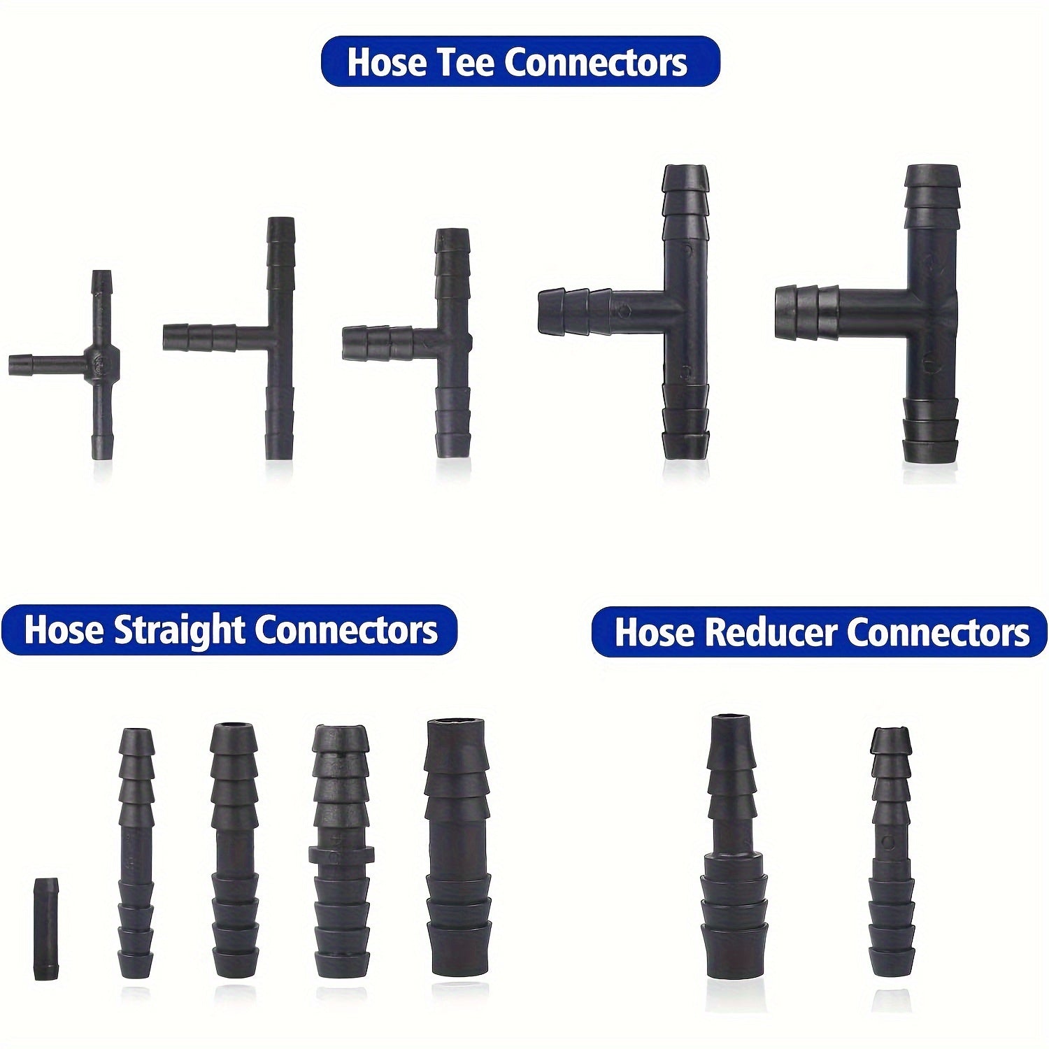 Turli xil Naylon vakuum ulanishlari issiqlikka chidamli 240°C avto ehtiyot qismlari to'plami