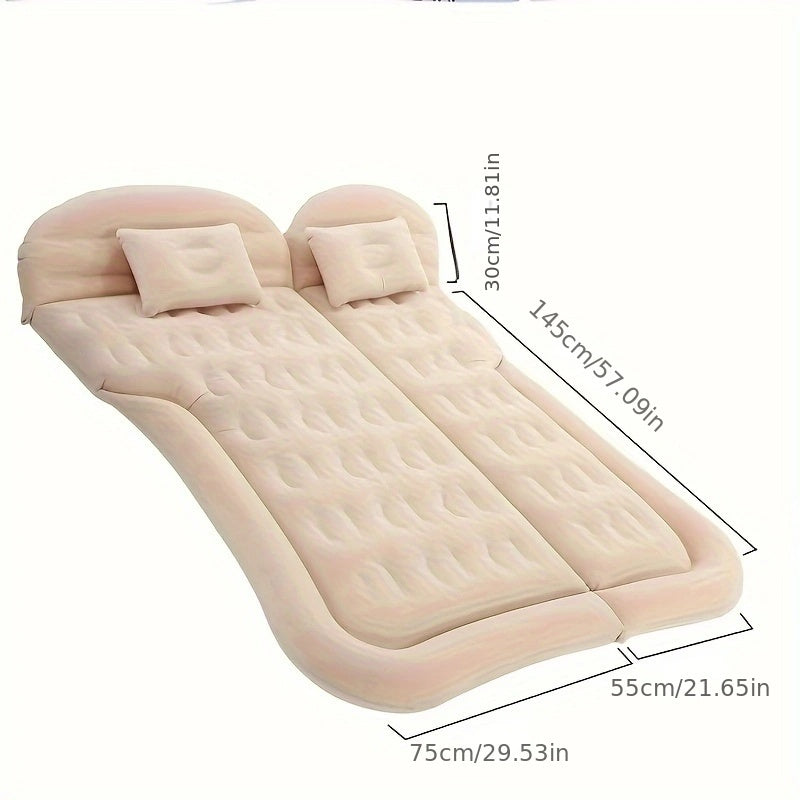 Inflatable Car Trunk Bed for SUVs Back Seat Travel Mattress Camping Air Mattress