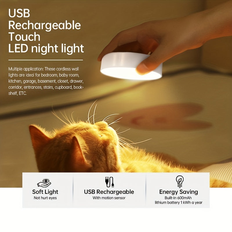 Smart Human Sensing Lamp with USB Charging for Home Dorm Room Use