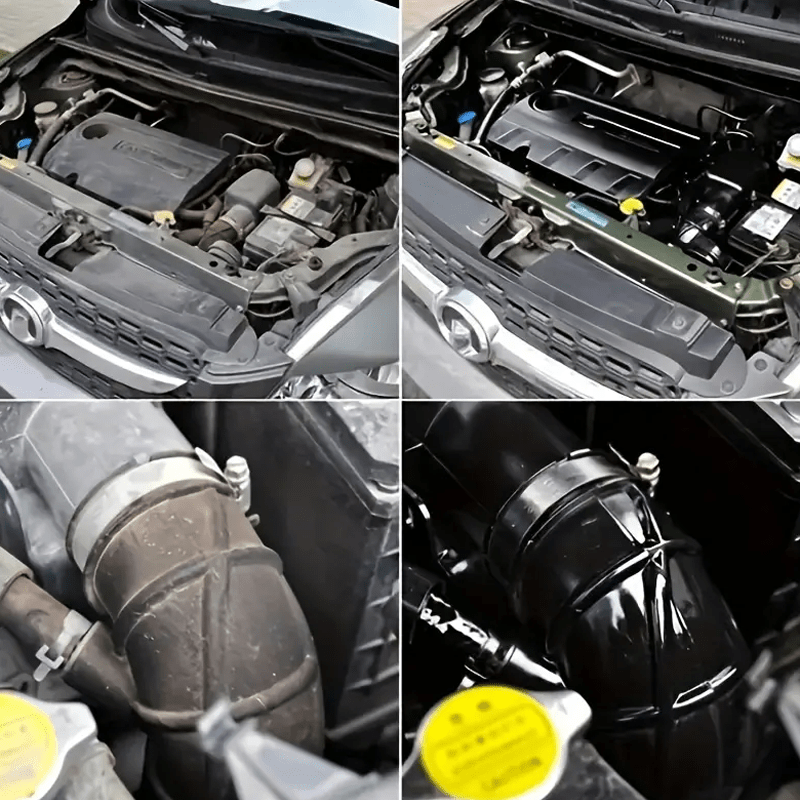 Dark Black Plastic Polish Wax For Cars And Motorhomes Durable Shine