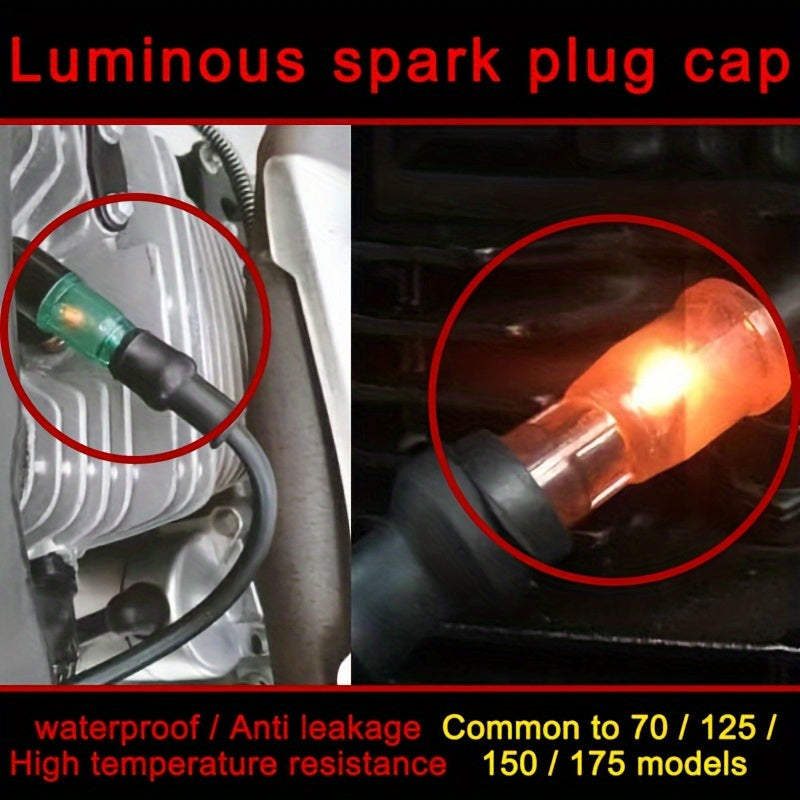 Universal Motorcycle Spark Plug Cap Waterproof High Pressure Decoration Accessories