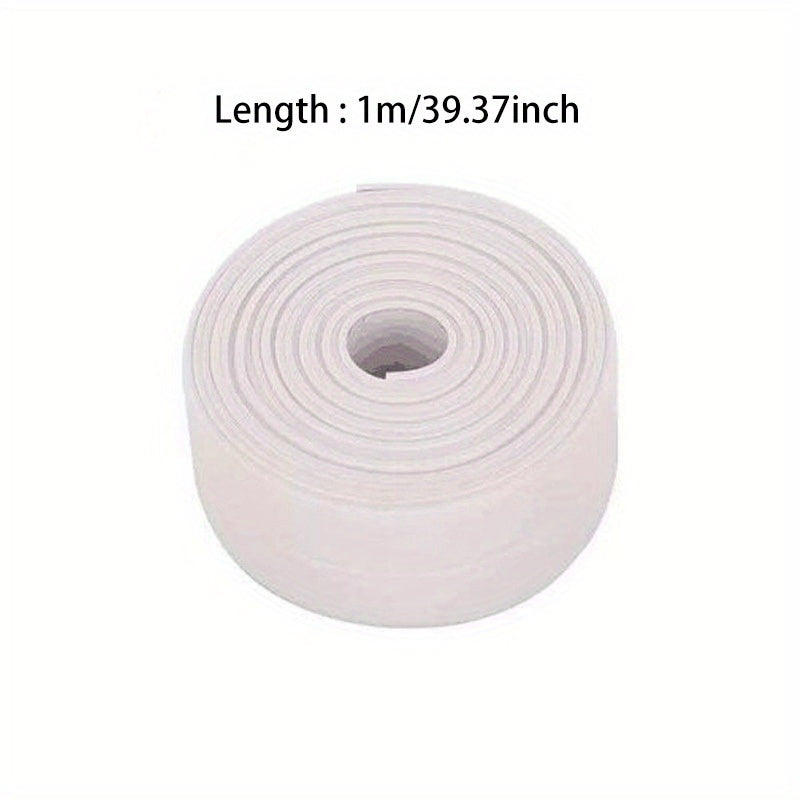 Self-Adhesive Caulk Tape for Bathroom and Kitchen Sealing, Waterproof, Flexible