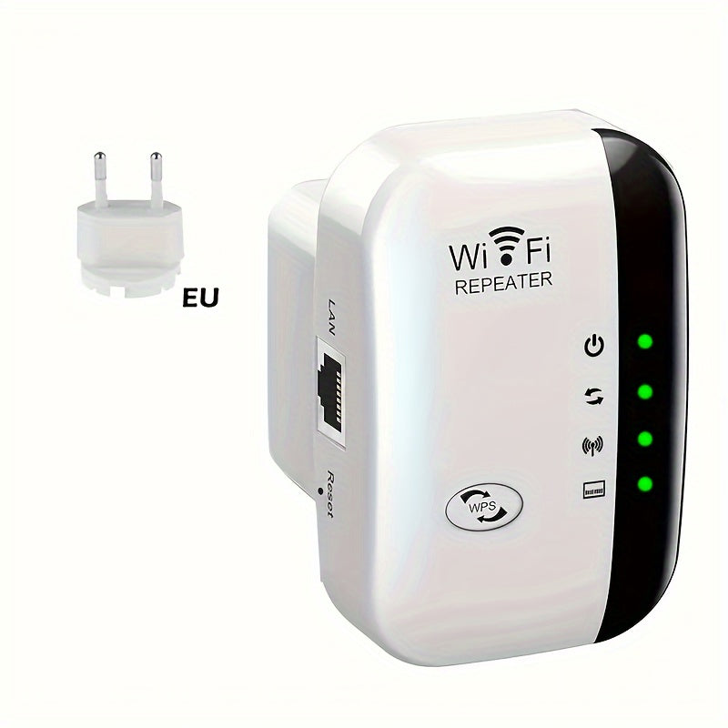 WiFi Range Extender 300M Long Range Booster 2.4GHz Ethernet Port Easy Setup