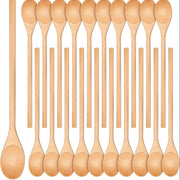 40 Pcs Wooden Kitchen Spoons 30.48cm Long Cooking Mixing Baking Utensils