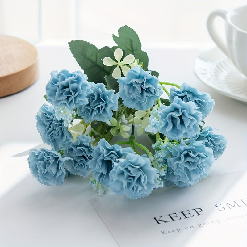 UV Resistant Outdoor Artificial Carnations for Home Decor and Events