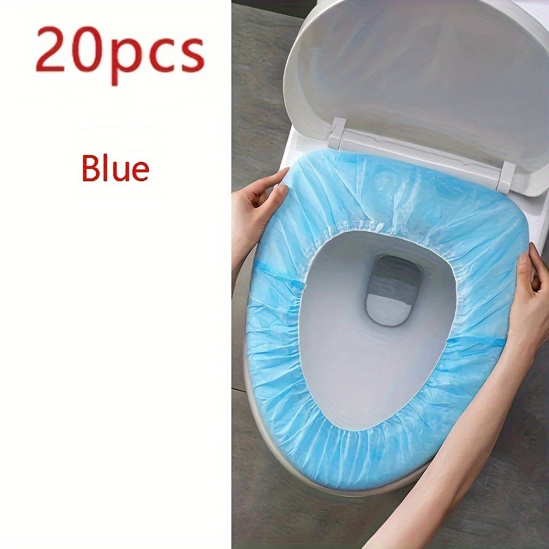 Disposable Toilet Seat Covers Pack of 10 or 20 for Travel Camping and Teen Gifts