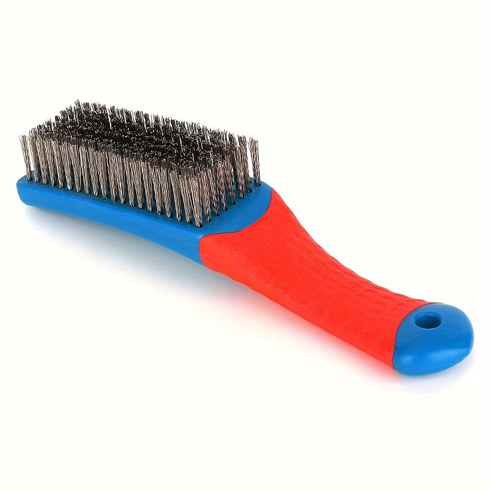Stainless Steel Wire Brush Hand Tool For Rust Dirt Paint Scrubbing