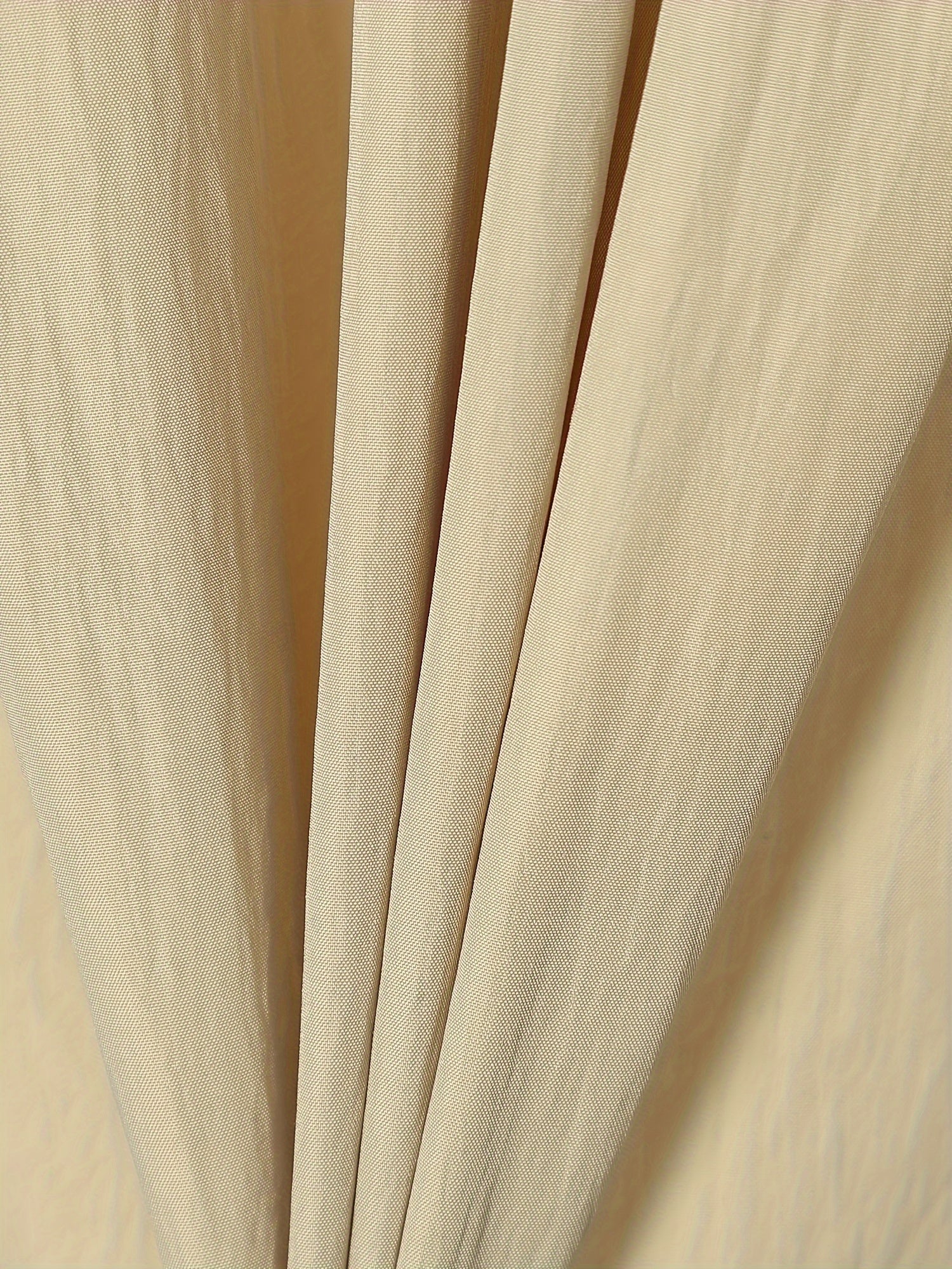 Men's Casual Polyester Suit Set with Solid Color Long Sleeve Shirt and Pants Plus Size