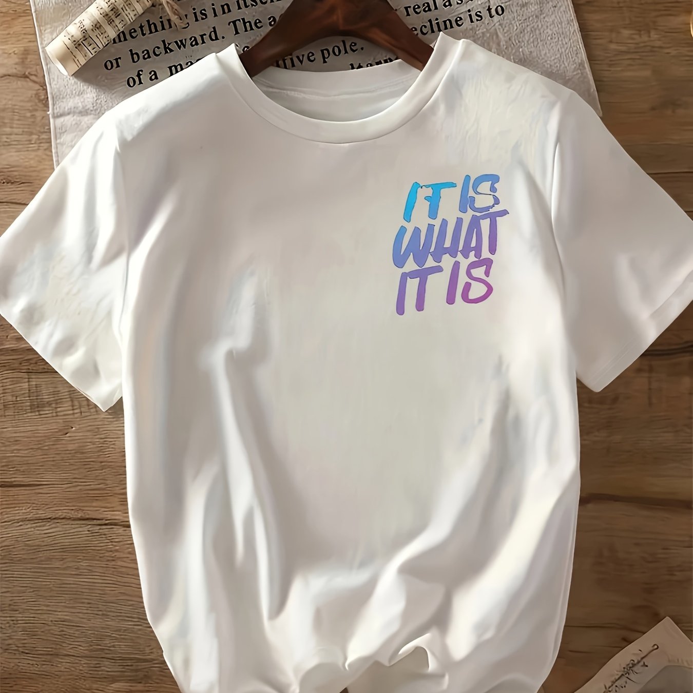 Camiseta gráfica de talla grande para mujer, de corte holgado, casual, de manga corta, para verano