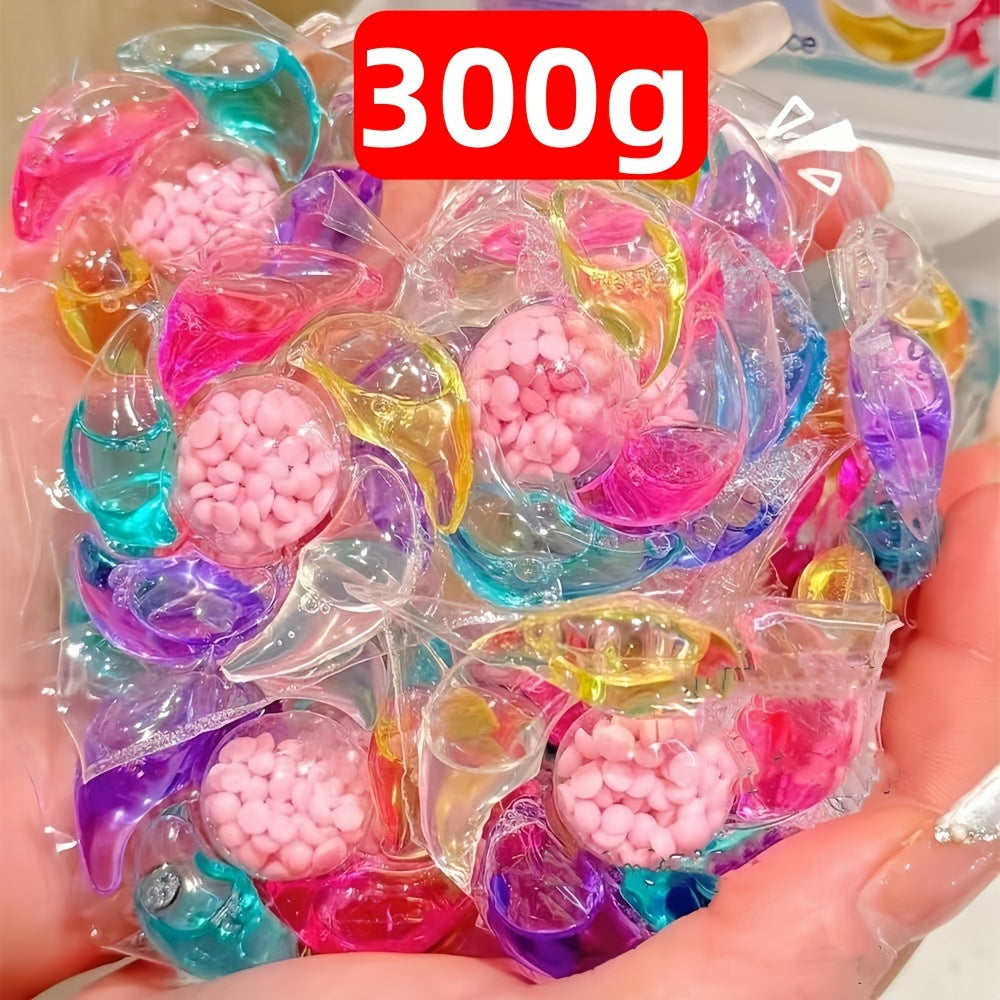 6-in-1 Laundry Detergent Pods Long-Lasting Scent Stain Removal Color Protection 30g-200g
