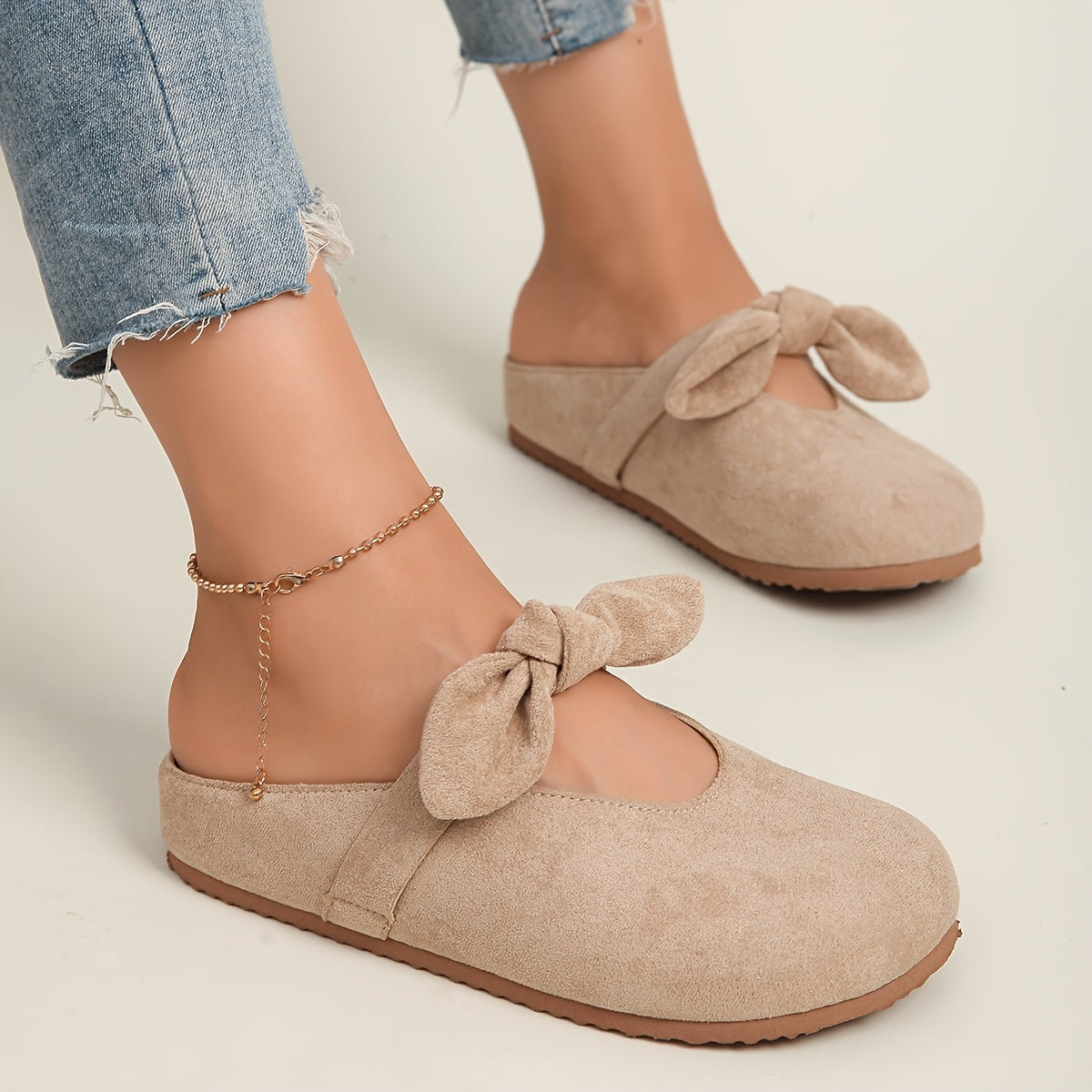 Women's Slip-On Shoes Cushioned Sole Non-Slip Rubber Casual Formal