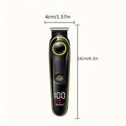 Electric Hair Clipper with LCD Display USB Charging 60+ Minutes Operation