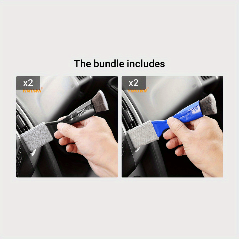 Car Interior Cleaning Brush Soft Multi-Use Air Conditioner Duster