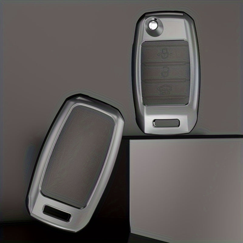 Car Key Case Cover Zinc Alloy Durable Shell for Multiple Models