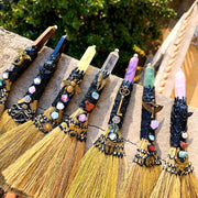 Hexagonal Natural Crystal Pillar for Home Decor and Meditation