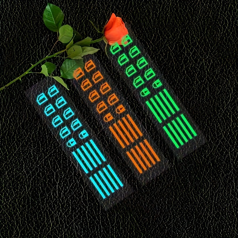 36PCS Luminous Car Stickers Fluorescent Auto Interior Night Vision Decals