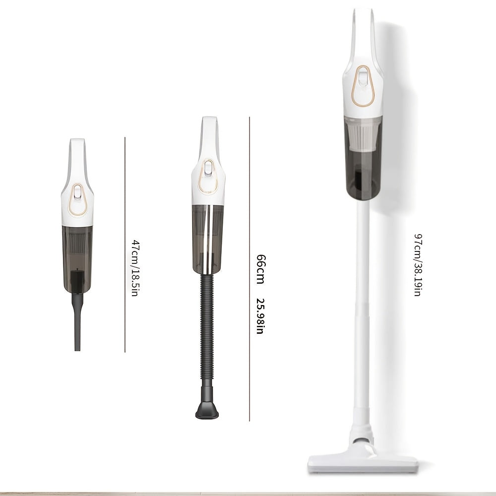 5/7 dona qo'l vakuum tozalagichi to'plami, yuqori quvvatli so'rish, simsiz, portativ, 2000mAh litiy batareya, USB orqali zaryadlanadigan, cartridge filtri, 45dB jim ishlash, 6KPa so'rish, ABS