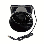 Solar Powered Exhaust Fan Kit with App Control for Pet House and Greenhouse