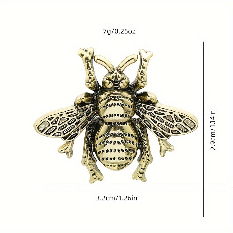 Animal-Shaped Alloy Brooch Pin for Clothing and Bags Stylish Accessory