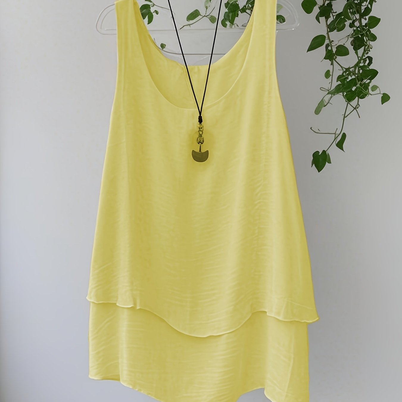 Women's Plus Size Two-Piece Vest Set Navy Size Large