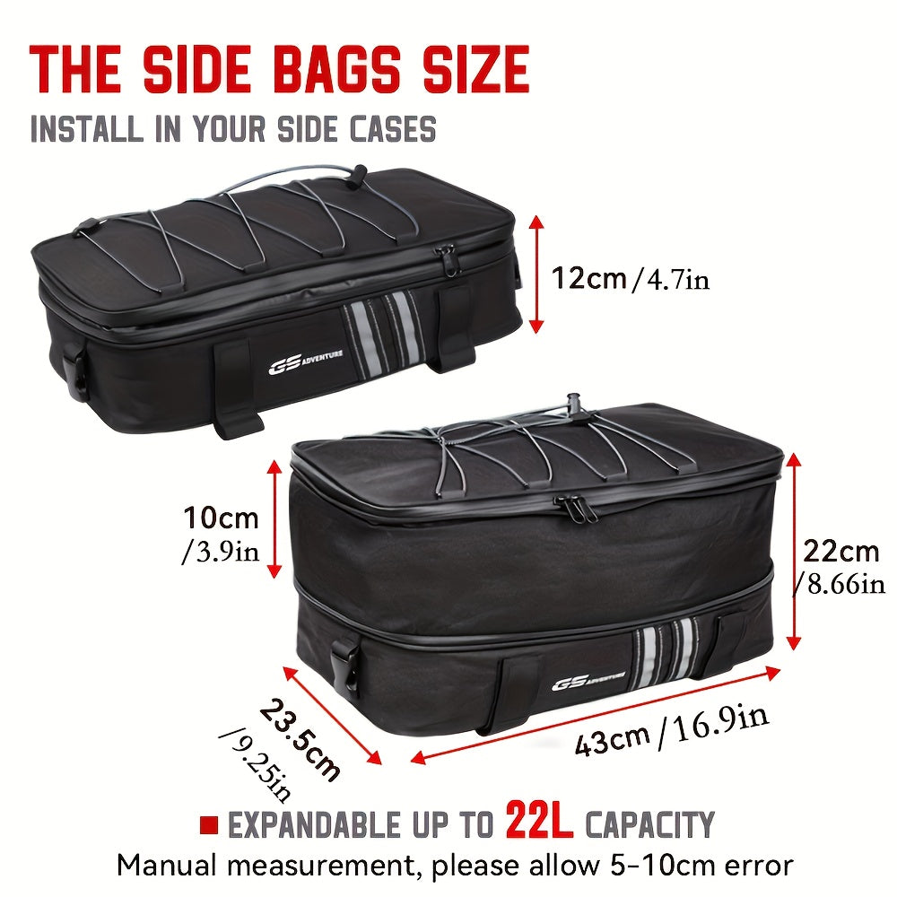 Motorcycle Top Luggage Bag Waterproof Storage for R1250GS F850GS