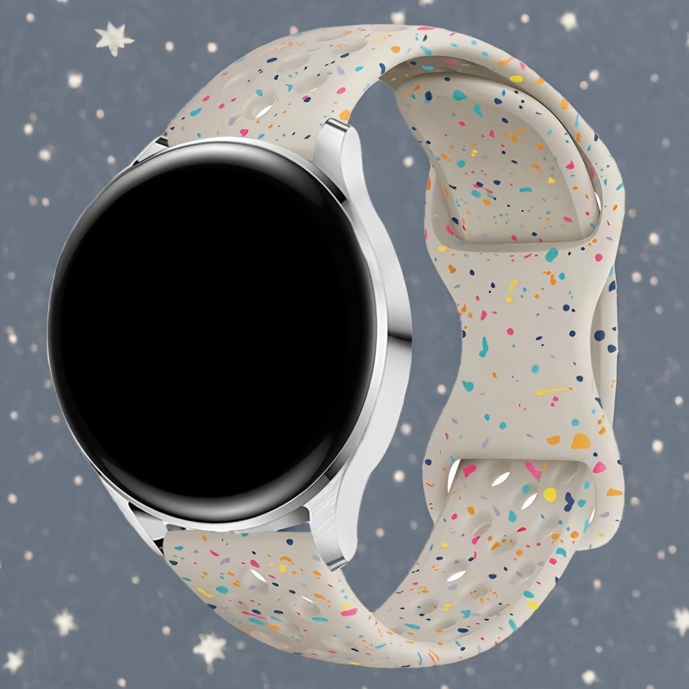 Silicone Watch Band for Samsung Galaxy Watch 4 5 6 7 Active 2 4 Classic 6 Classic Men Women