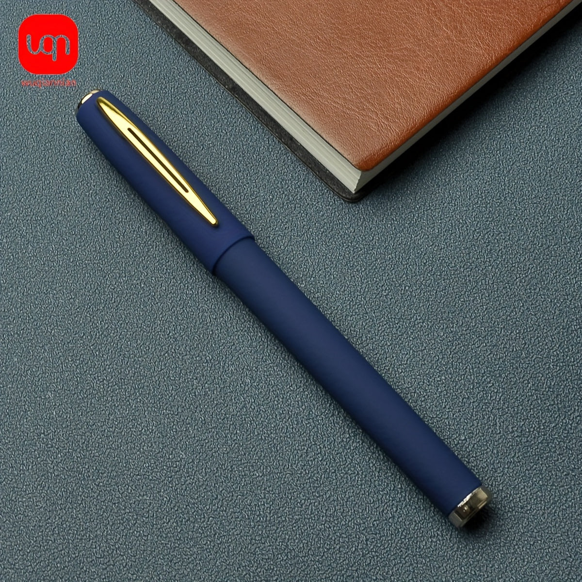 3/6pcs Large Blue Matte Gel Pens 0.7mm Bullet Tip Smooth Writing Office School