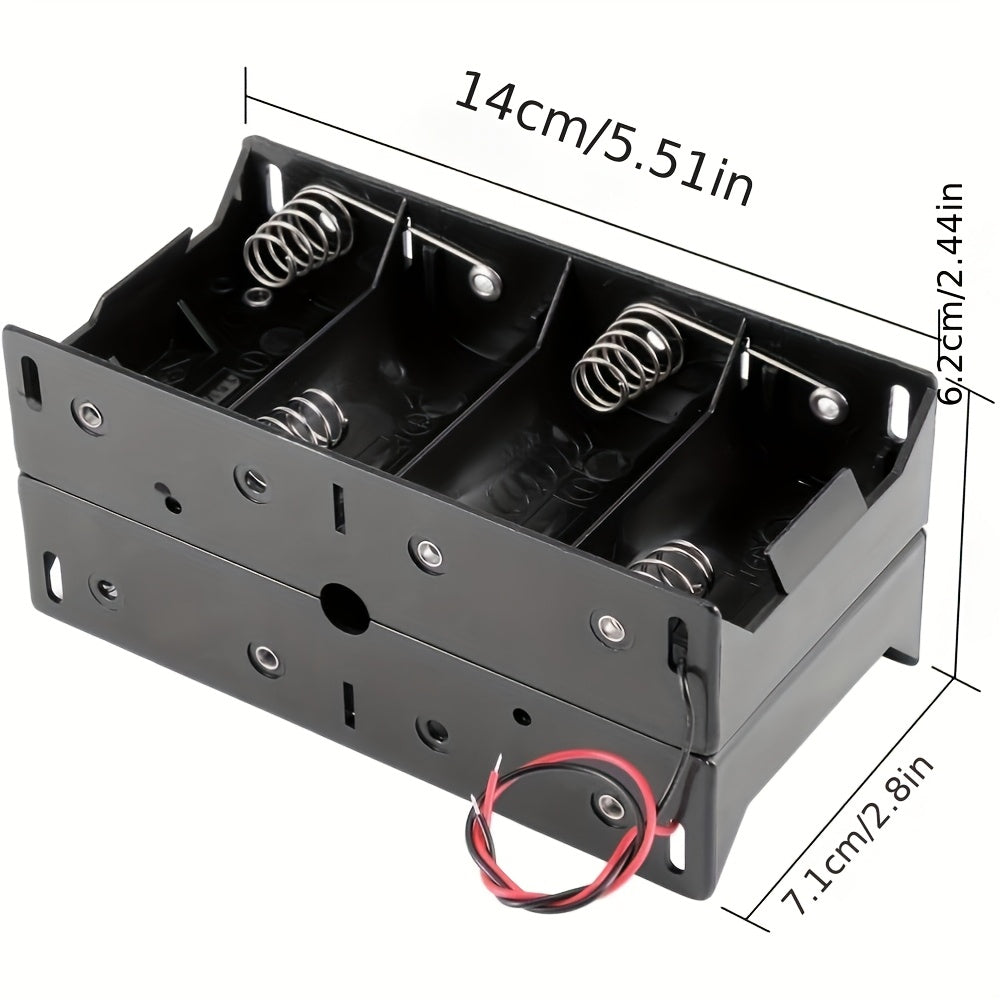 Caja de almacenamiento de batería con cables para módulos de alimentación y baterías