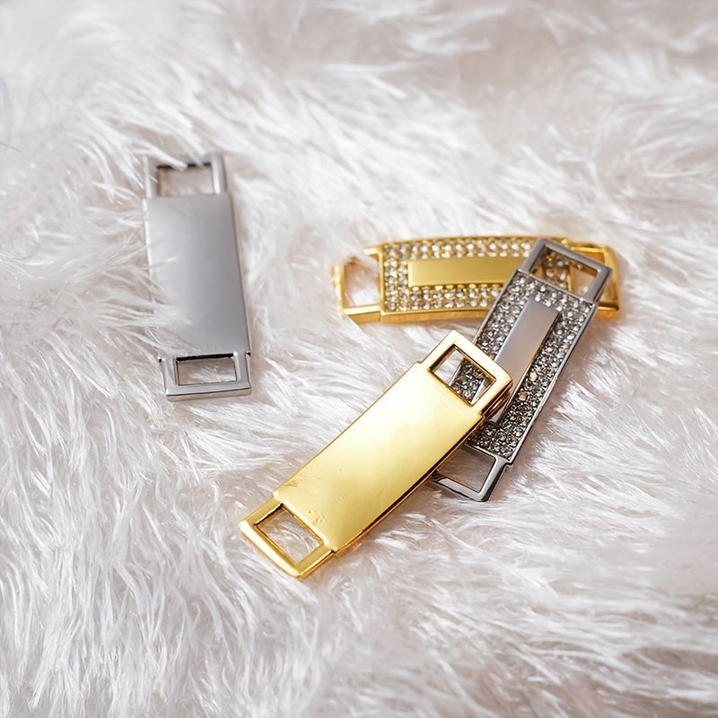 Women's Lace Buckles Inlaid With Zirconia Luxury Alloy Shoe Accessories