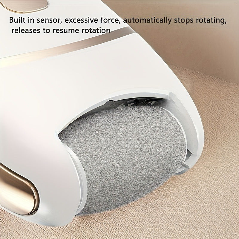 Electric Foot Scrubber for Dead Skin Callus Removal Rechargeable USB Charging Foot Care Tool for Adults and Family Travel