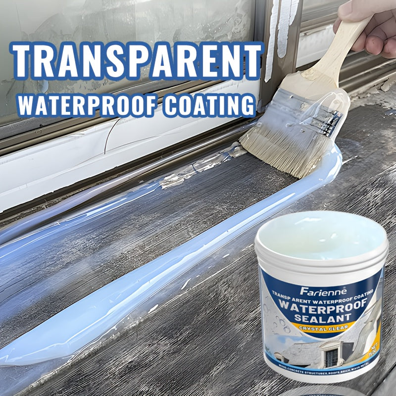 Transparent Waterproof Sealant 150g for Leak Repair Indoor Outdoor Fast-Drying