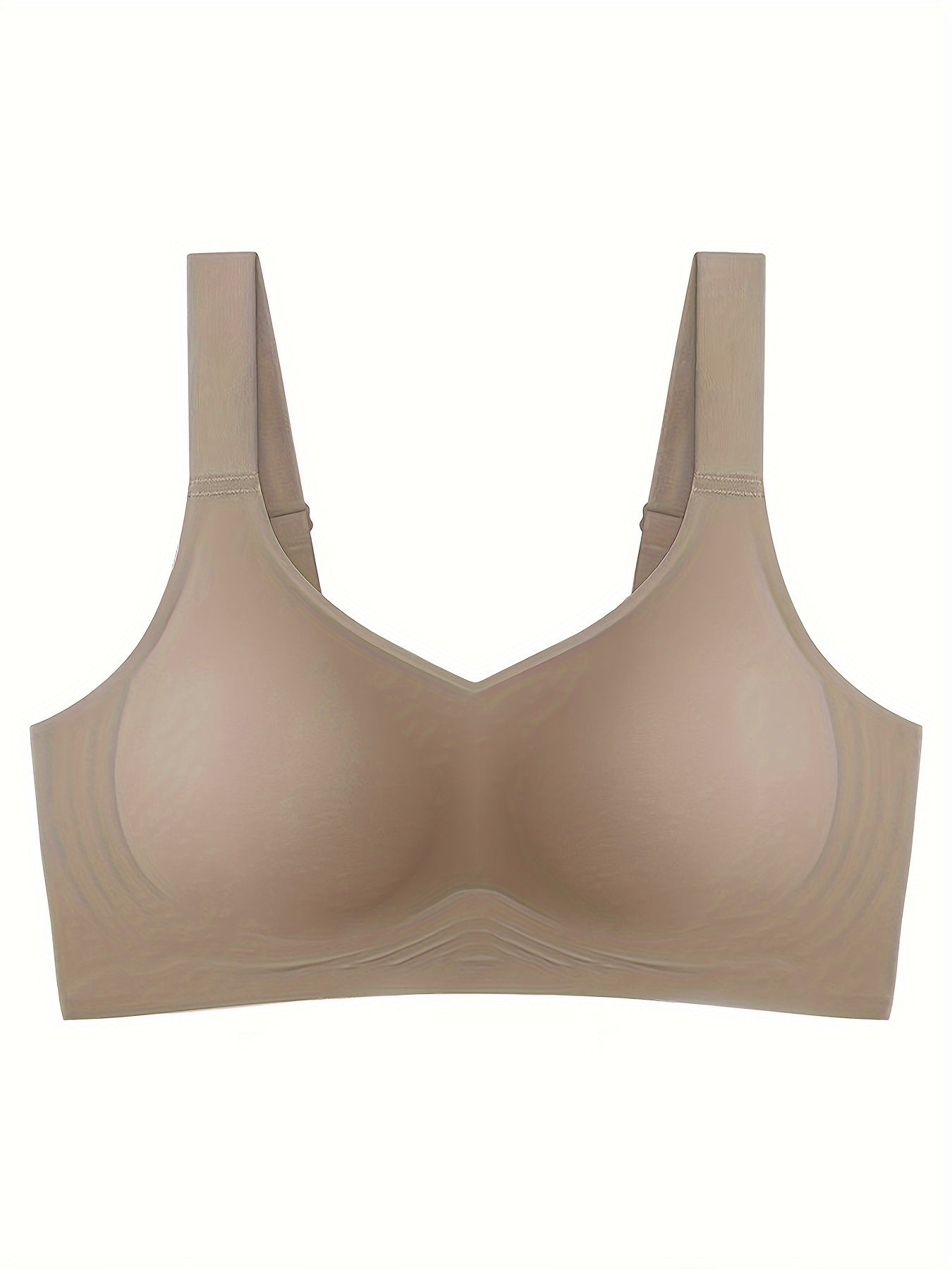 Women's Seamless Push-Up Sleep Bra Lingerie Soft Comfortable Black