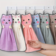 Multfilm Mushuk Qo‘l sochiq yumshoq so‘riladigan tez quriydigan pushti shohli bolalar kattalar uchun