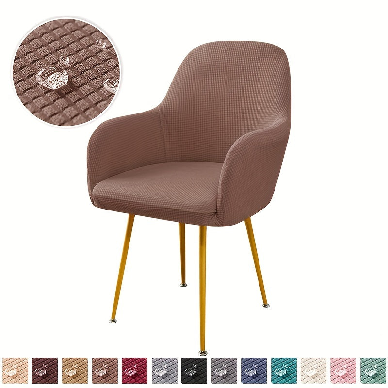 Чехол для офисного кресла с подлокотниками для обеденной и гостиной мебели, защитный чехол для сиденья