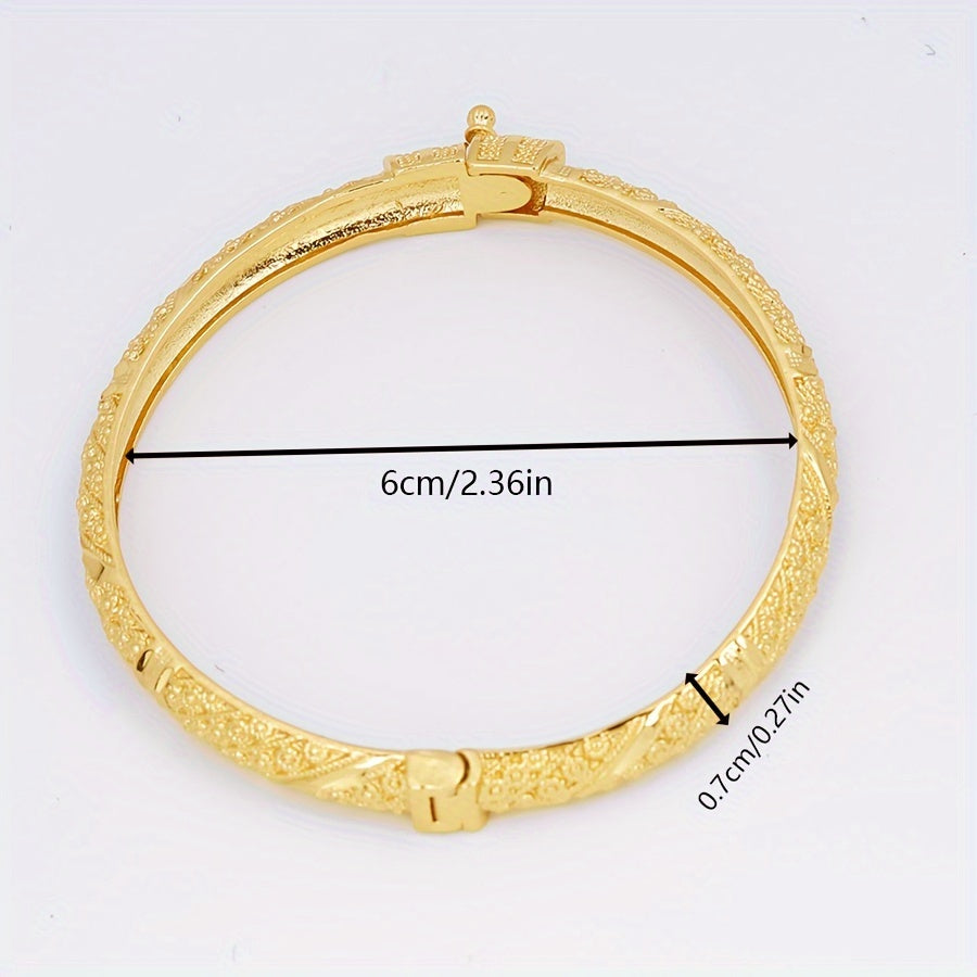 Open Cuff Copper Bangle for Women Stylish Unplated Jewelry for Everyday and Events