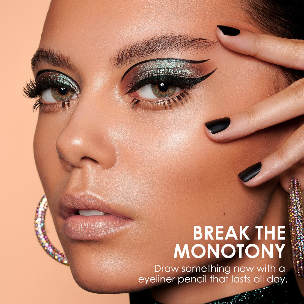 Bolígrafo de delineador de ojos impermeable para mujer, suave, de secado rápido, de larga duración, herramienta de maquillaje