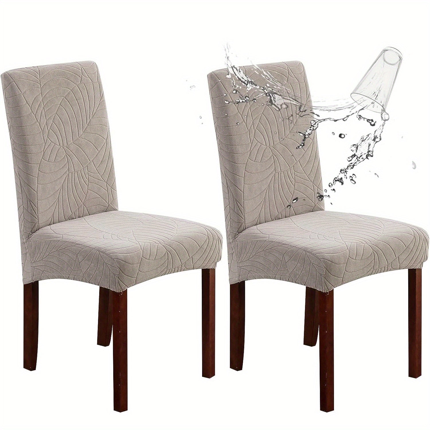 Съемные чехлы для стульев доступны в наборах по 2, 4 или 6 штук. Удобные для домашних животных и съемные, эти интегрированные чехлы для стульев идеально подходят для использования на кухнях, в отелях и ресторанах.