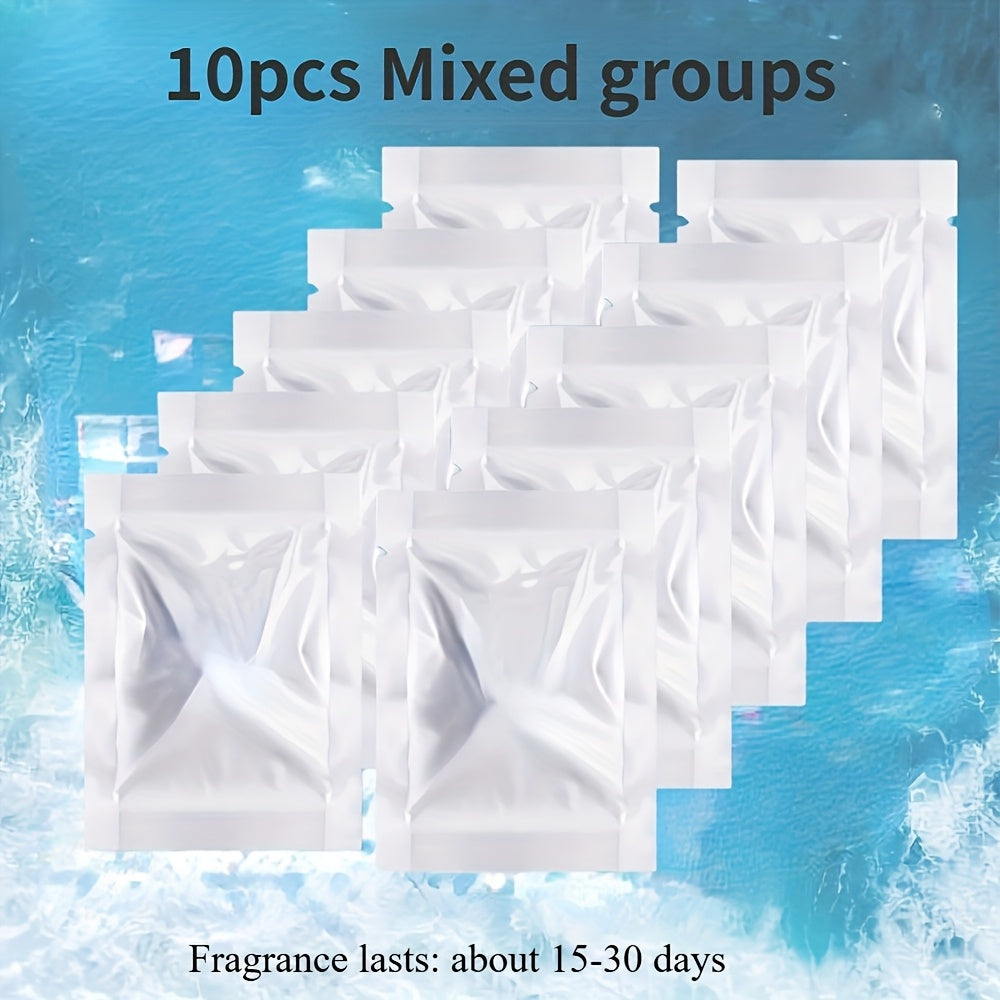 Car Air Freshener Refills Set Vent Clip Solid Scent Odor Eliminator 5/10 Pack