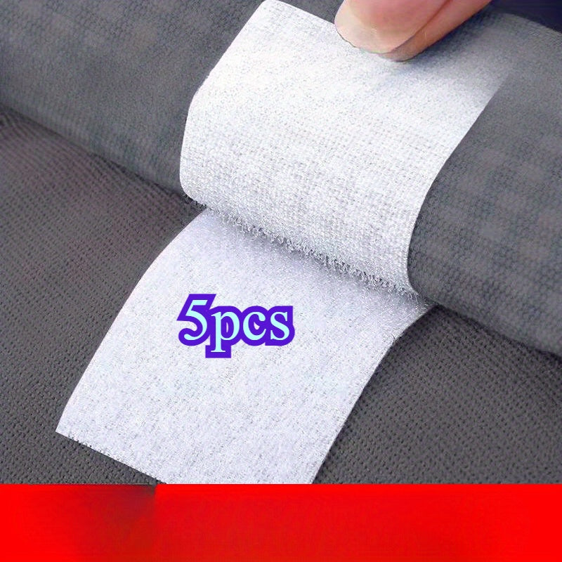 Self-Adhesive Sofa Cushion Strips Removable Double-Sided Tape Furniture Fasteners