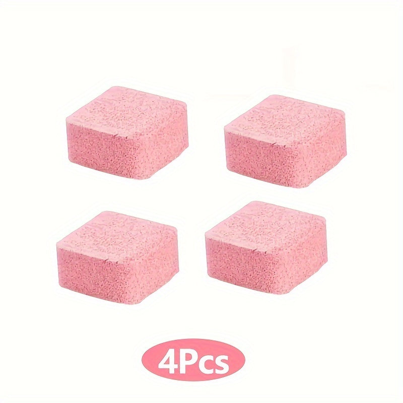 Effervescent Toilet Bowl Cleaner Tablets 4/16 Pack Deep Stain Limescale Removal
