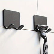 Hojatxona uchun plastik shampun tutqichlari, devorga o'rnatiladigan saqlash qutisi, uy salon uchun