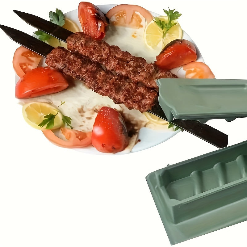 Multifunctional Kebab Press Machine for Skewers Durable ABS Plastic Manual