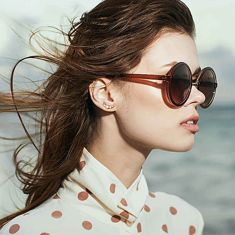 Women's Hypoallergenic Spiral Cartilage Earrings 6 Pairs Stainless Steel Crystal Zirconia