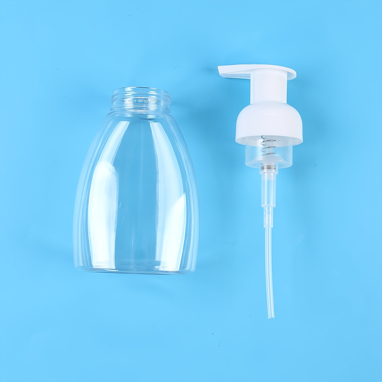 250ml Plastic Foam Soap Dispenser Bottle Refillable Pump for Hand Sanitizer and Shower Gel