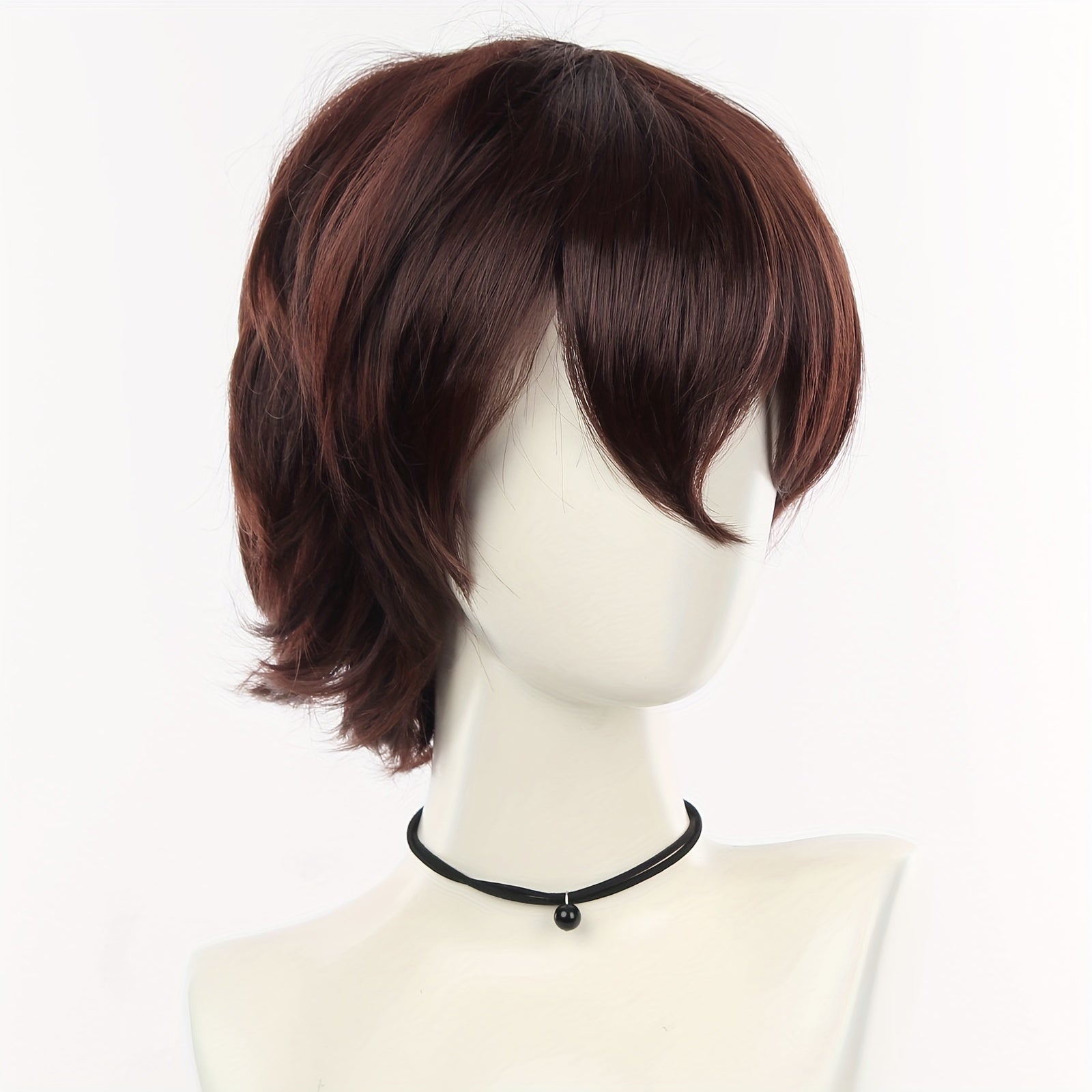 Men's Synthetic Short Hair Wig for Cosplay Halloween Costume Accessory